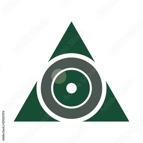 shoot target logo vector