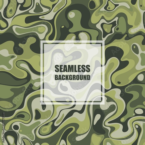 Abstract seamless pattern. Vector Illustration with spot elements.