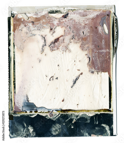 Retro polaroid film frame b...