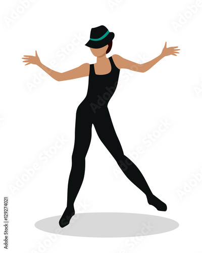 Jazz Dancer Tap Dance, Jitterbug, Swing, Lindy Hop