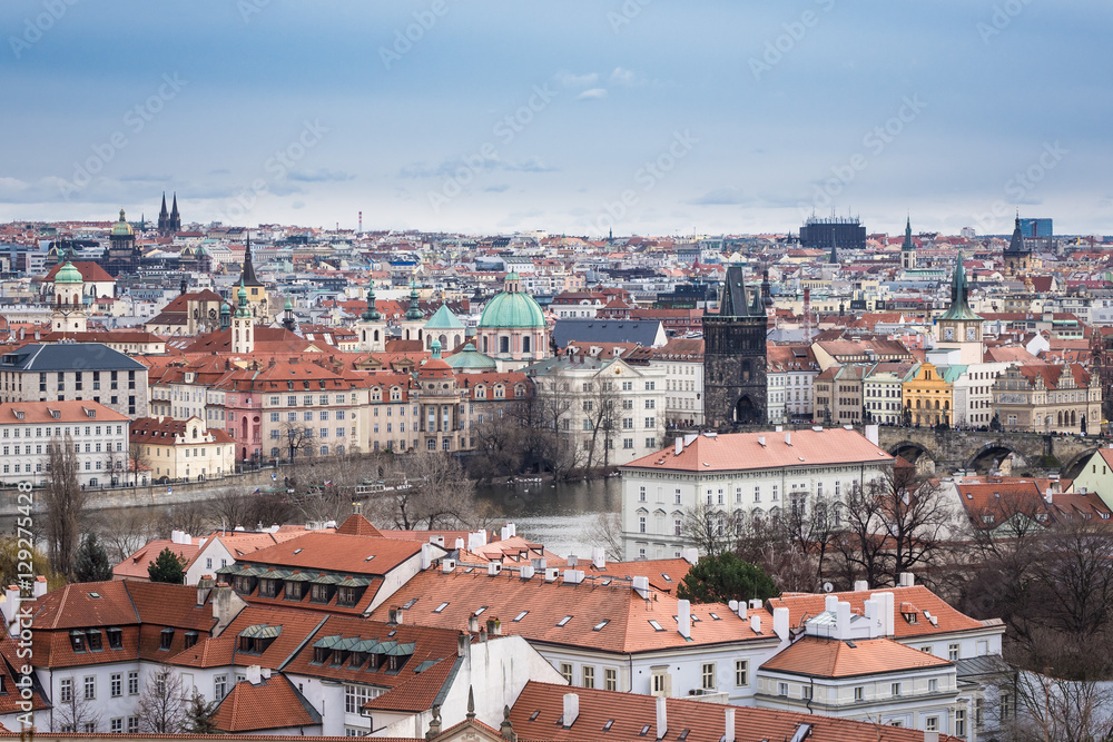 Blick auf die Stadt Prag