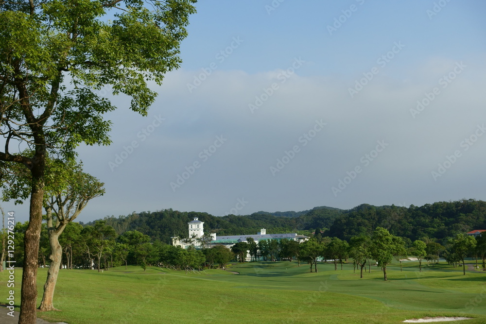 Fototapeta premium Taipei Daxi Golf Course