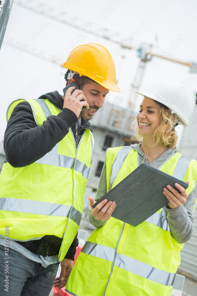Modern building and business Modern building and business