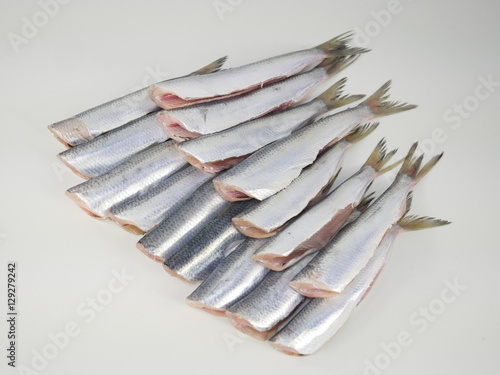 фотографія fresh fishes herrings
