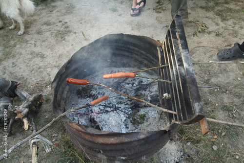 Wallpaper Mural Campfire Cooking Torontodigital.ca