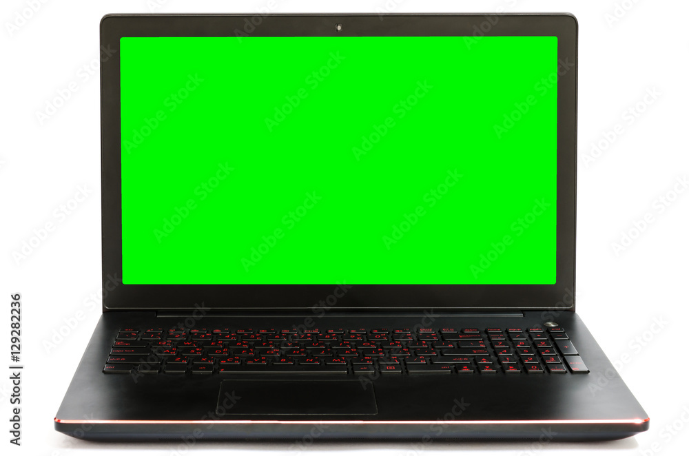 15.6 inch laptop computer isolated on white background 15.6 inch laptop computer isolated on white background