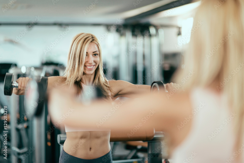 Fototapeta premium Gym Girl