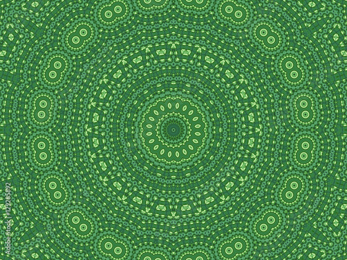 Green abstract pattern