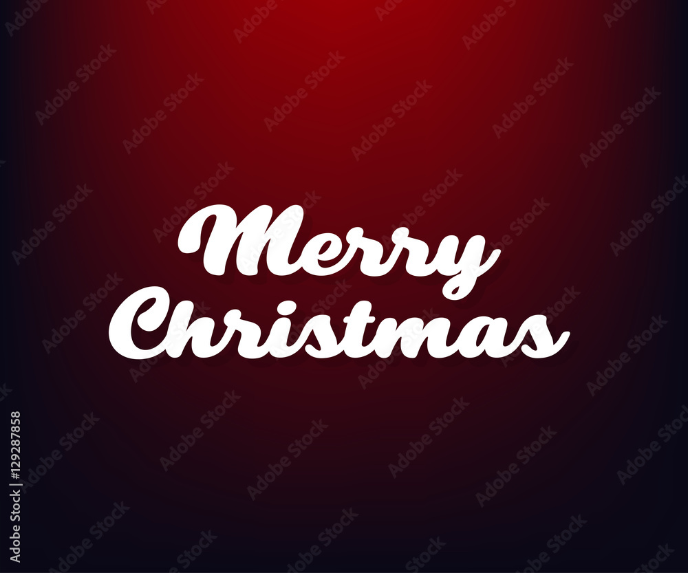 Merry Christmas vector text Lettering design card template Merry Christmas vector text Lettering design card template