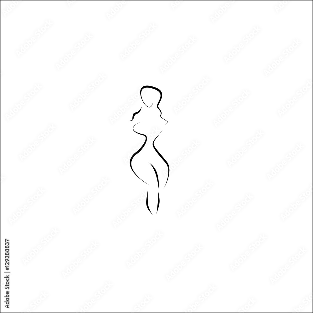 woman icon vector illustration woman icon vector illustration