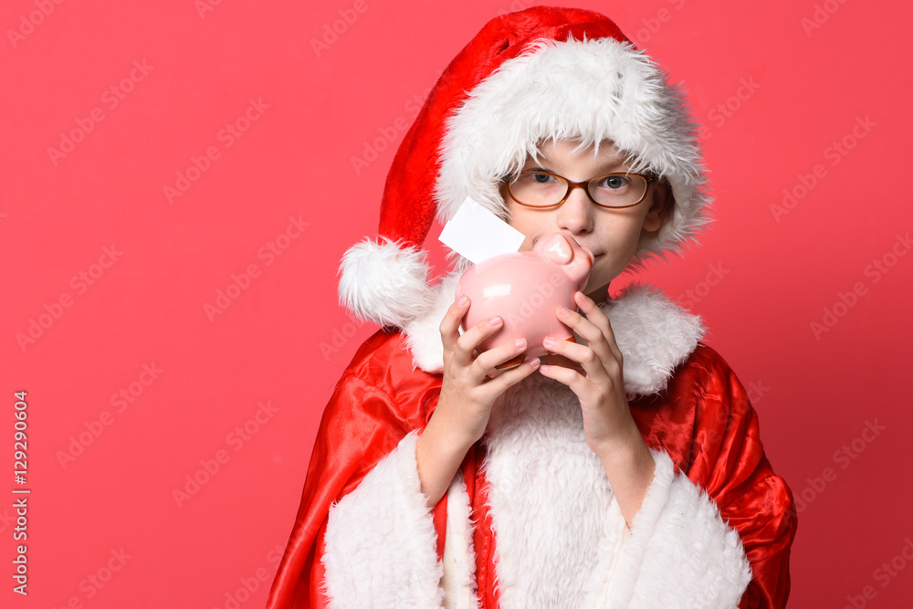young cute santa claus boy young cute santa claus boy