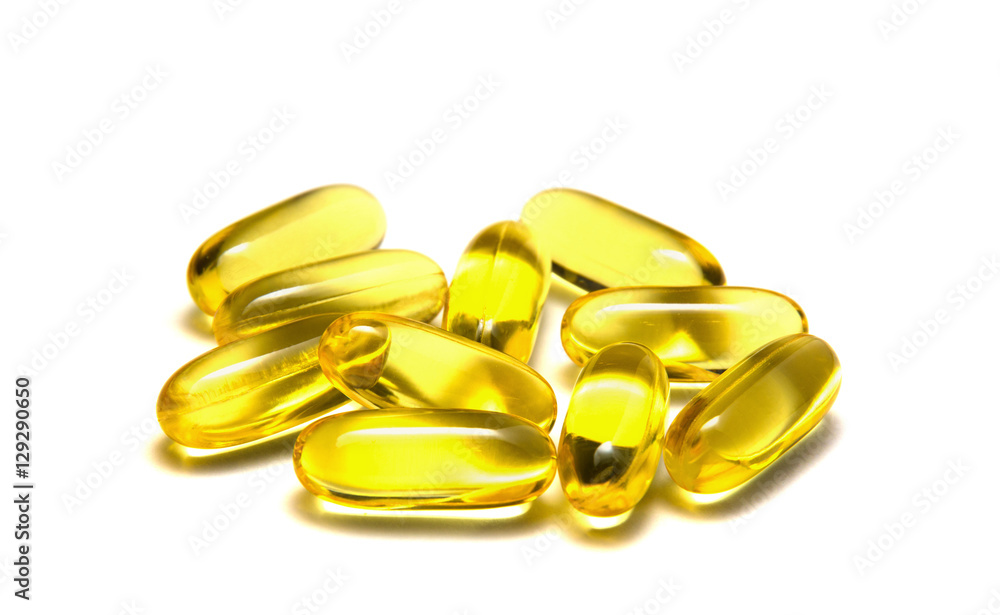Isolated fish oil capsules Isolated fish oil capsules