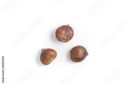 Whole Chestnuts Seeds © barkstudio