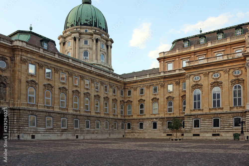 royal castle Budapest Hungary