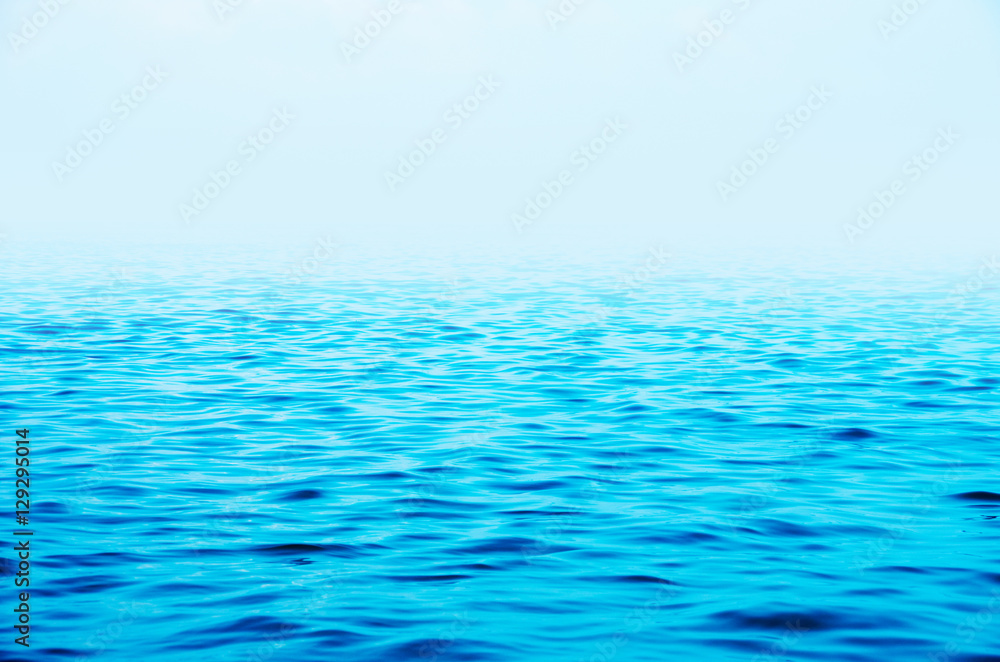Beautiful sky and blue sea Beautiful sky and blue sea