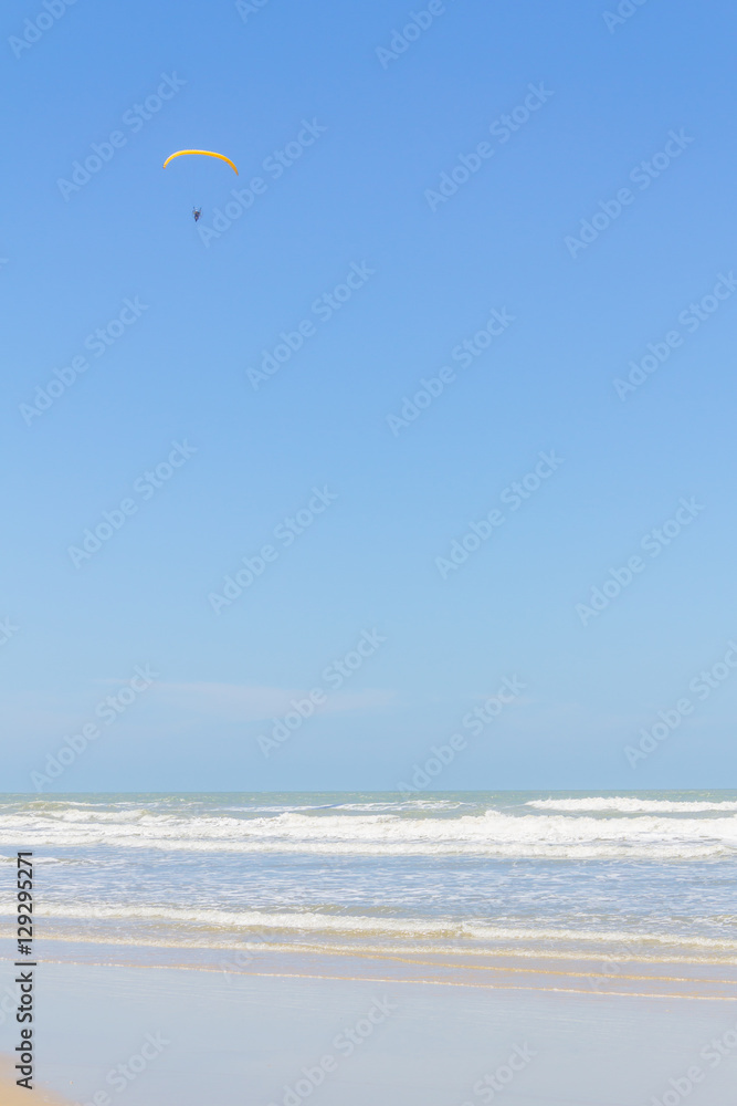 Paraglider in Torres beach