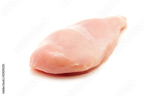 Raw chicken breast fillets