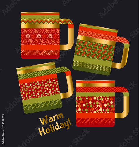 concept xmas style rustic c...