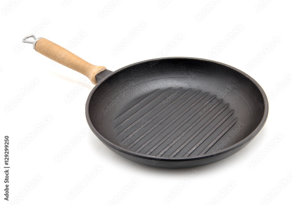 Frying pan isolated on white Frying pan isolated on white