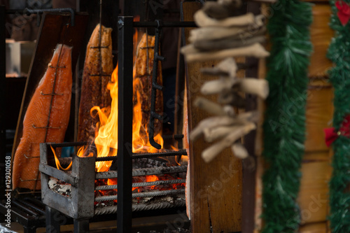 Flame Grilled Salmon