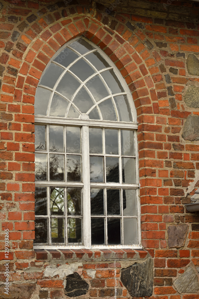 old Gothic window