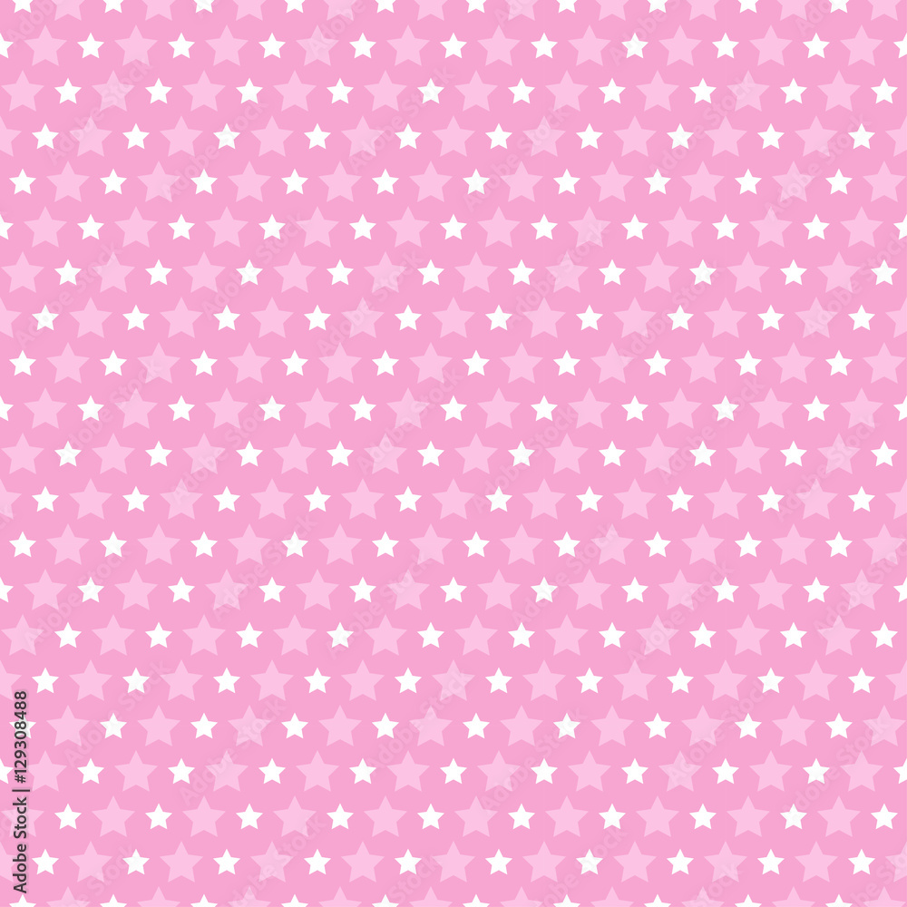 Pink pattern with stars. Pink pattern with stars.