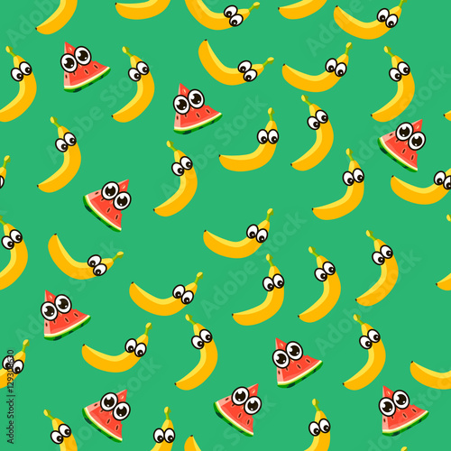 Wallpaper Mural illustration of a watermelon Torontodigital.ca