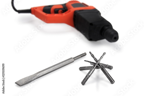 Bild auf Leinwand drill bits and perforator
