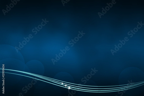 Abstract dark blue background with lines at the bottom