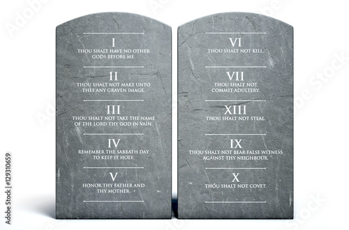 Ten Commandments photo