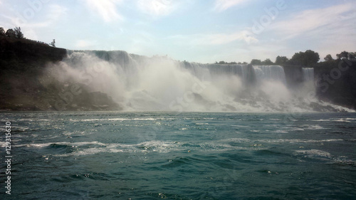 Niagara Falls Power during summertime