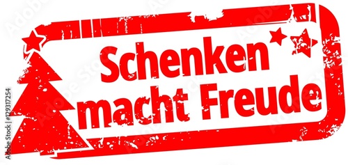 Schenken macht Freude