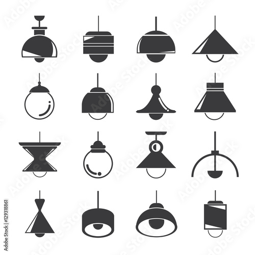 ceiling lamp icons