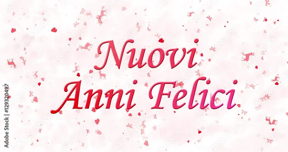 Happy New Year text in Italian Happy New Year text in Italian