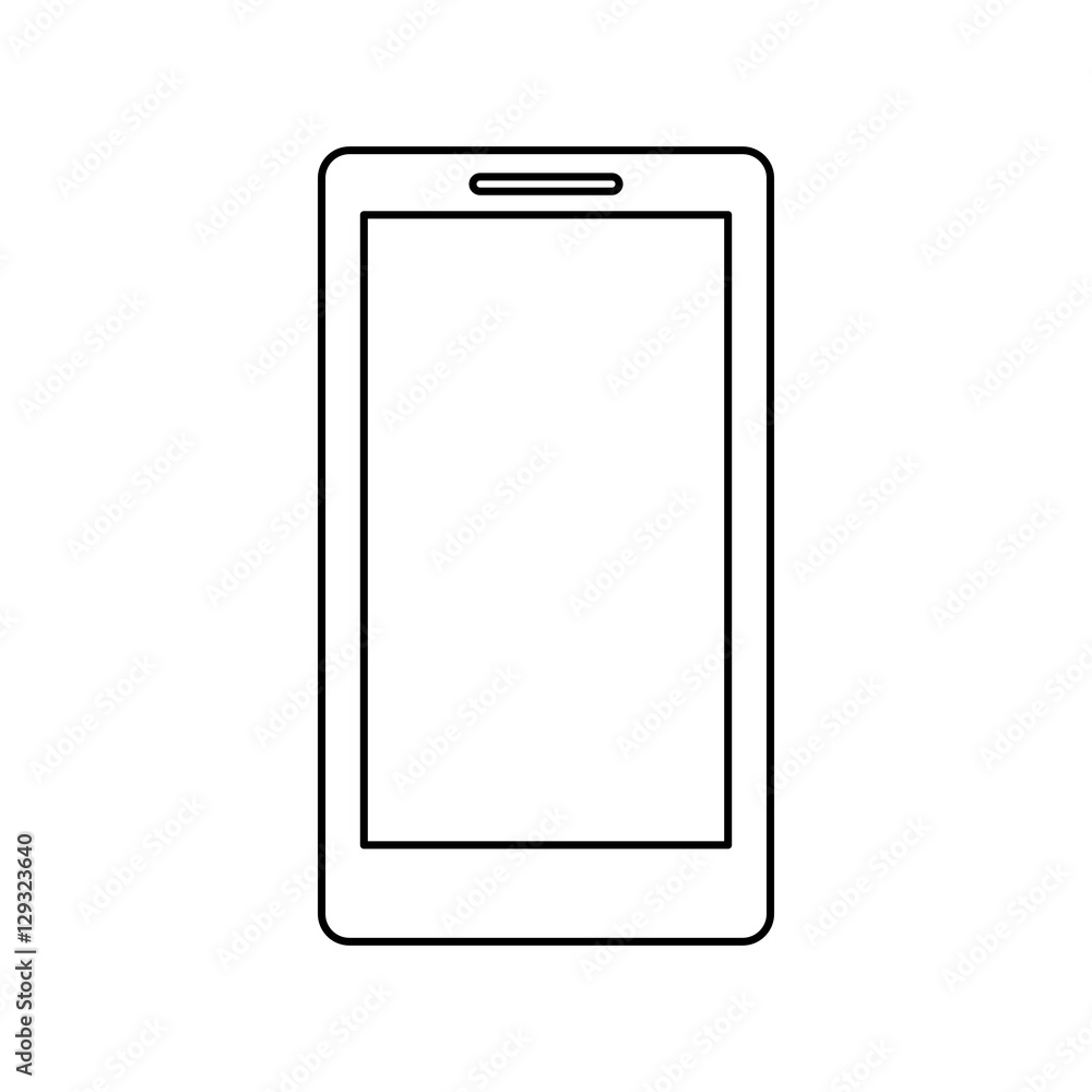 Smartphone icon. Device gadget technology and electronic theme. Isolated design. Vector illustration Smartphone icon. Device gadget technology and electronic theme. Isolated design. Vector illustration