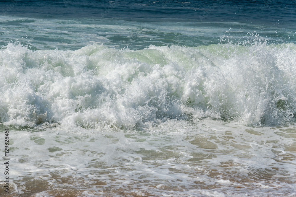 Atlantic ocean wave. Atlantic ocean wave.