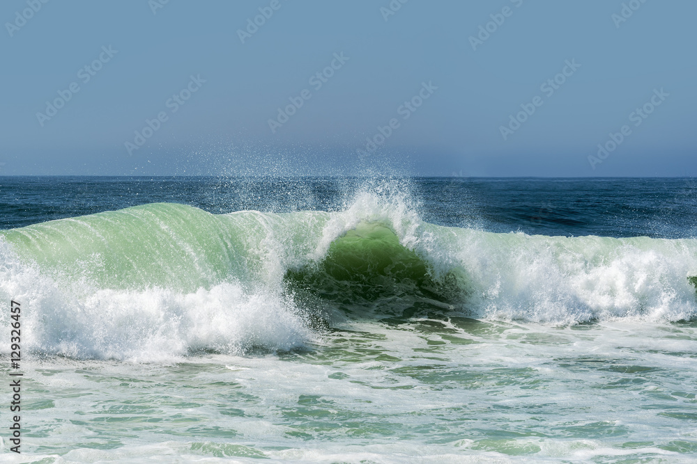 Atlantic ocean wave.