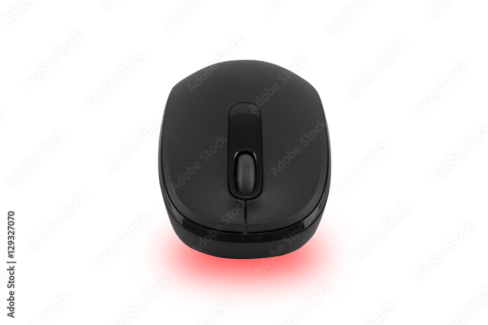 Wireless computer mouse isolated on white background Wireless computer mouse isolated on white background