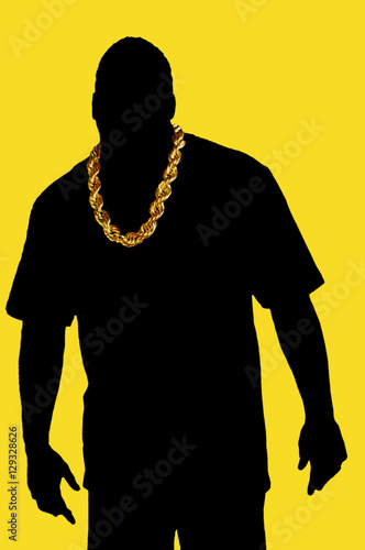 Man Wearing Gold Chain