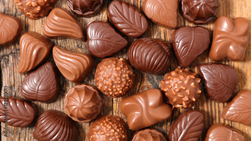 assorted chocolate