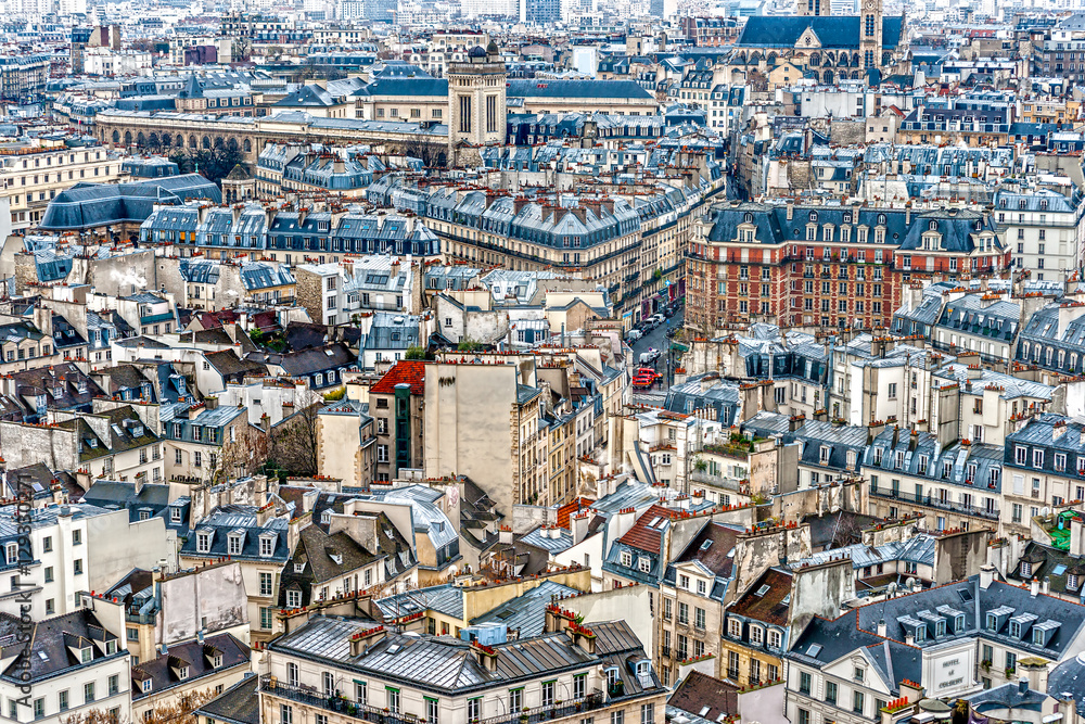 View of Paris, France.
