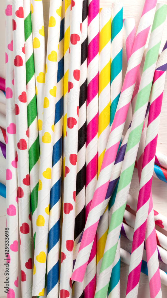 colored straws colored straws