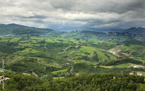 Landscape in San Marino