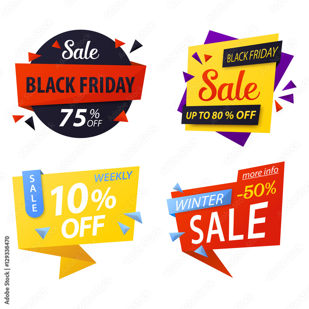 Black friday price discount tags for sale