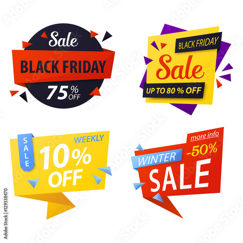 Black friday price discount tags for sale