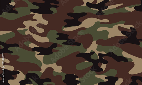 vector background of soldier green camo pattern