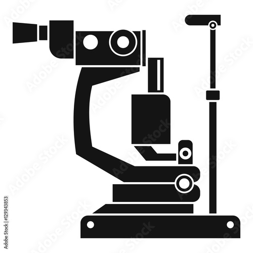 Phoropter icon. Simple illustration of phoropter vector icon for web