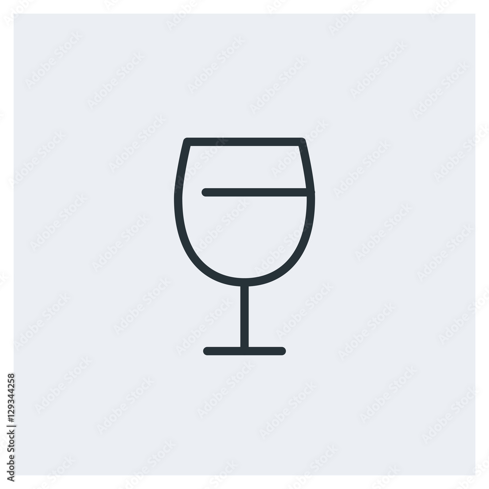 Wine glass icon Wine glass icon