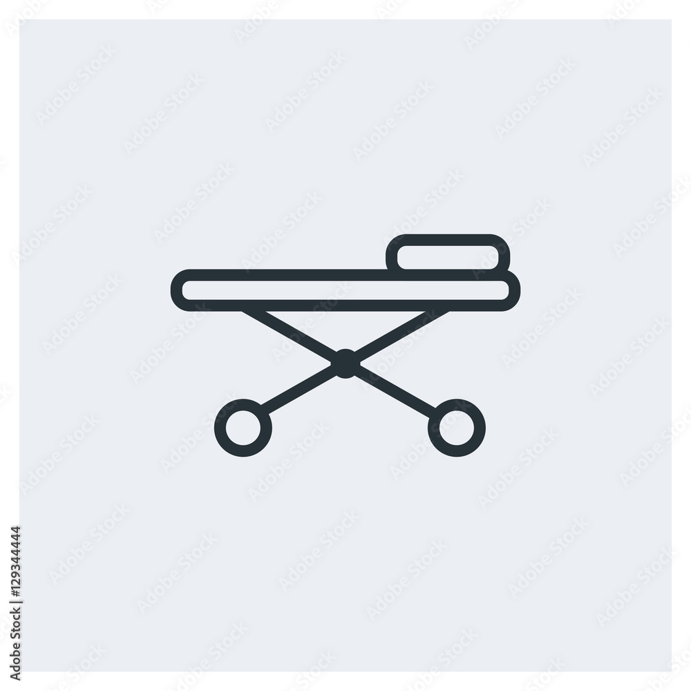Medical barrow icon Medical barrow icon