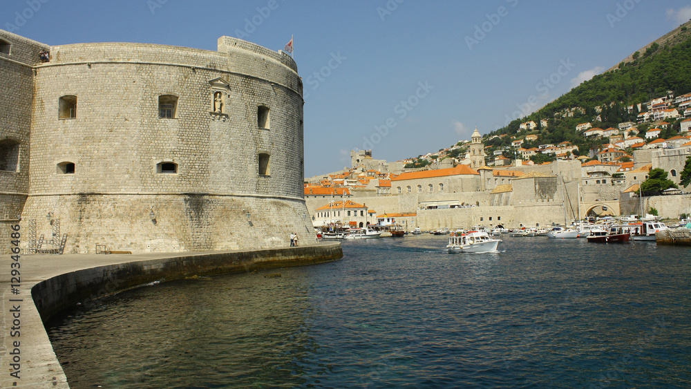 Fort saint jean in Dubrovnik